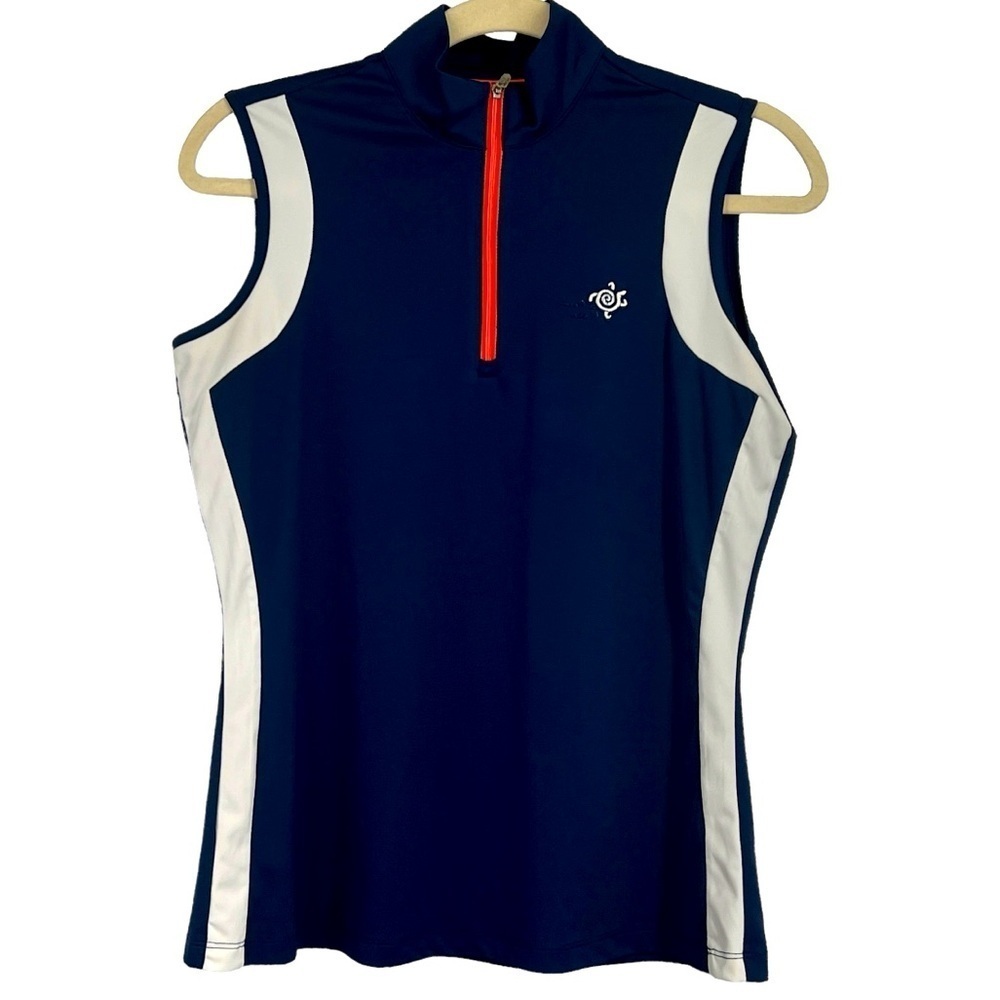 Greg Norman Play Dry Ladies Sleeveless Golf Top